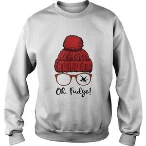 A Christmas Story Ralphie Oh Fudge Funny Movie Quote Cozy Sweatshirt